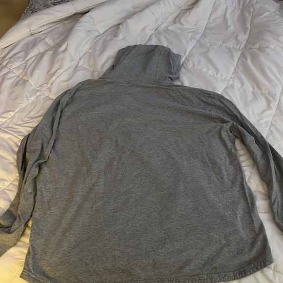 Light weight Nike grey hoodie - Picture 2 of 2